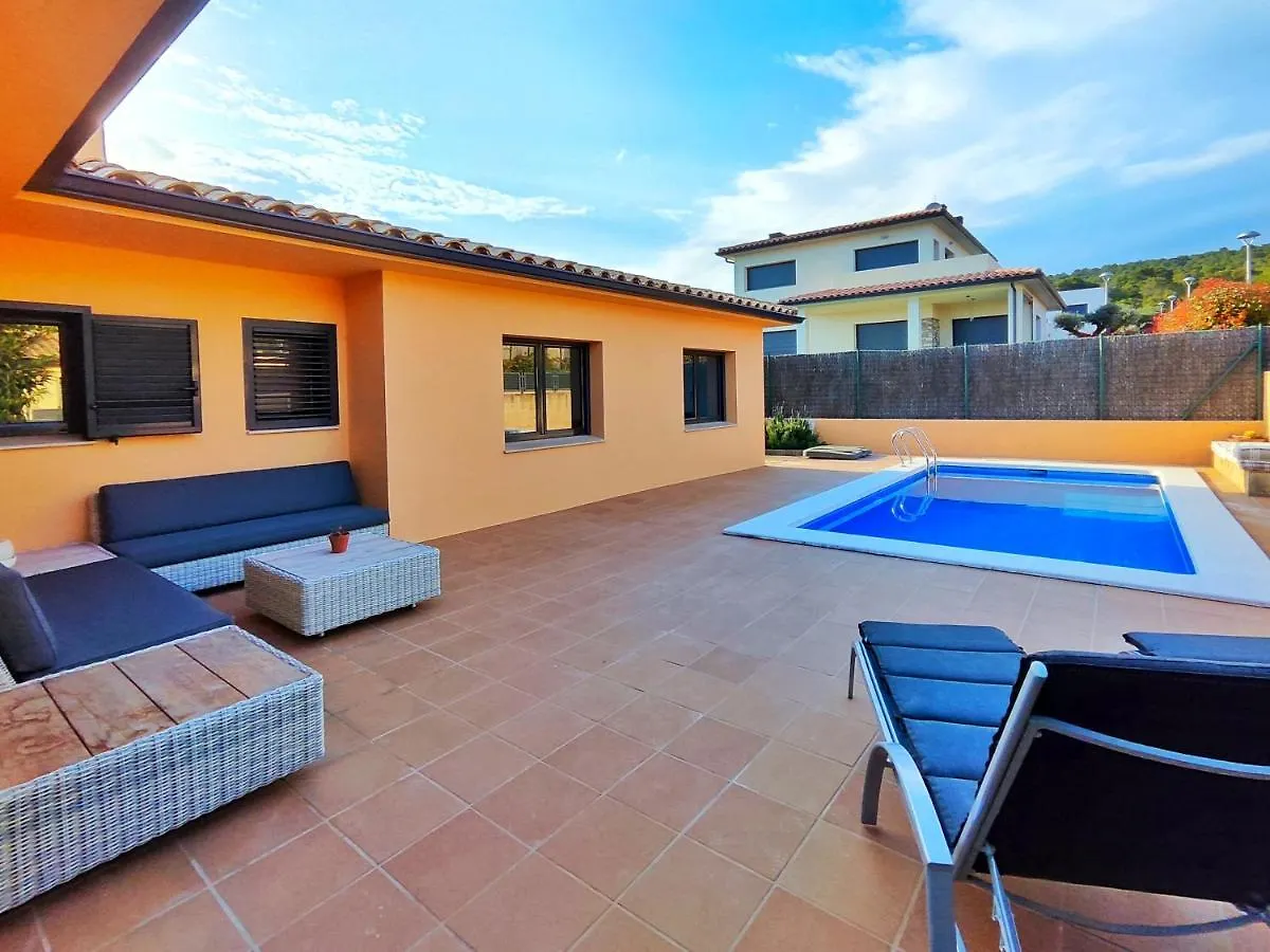 ジローナ Casa Con Piscina En L'Estartitヴィラ スペイン
